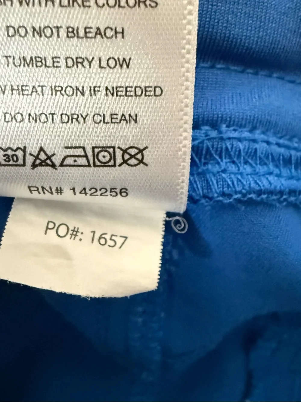 Figs Axim Cargo Scrubs Pants Mens Sz S Royal Blue Medical Doctor PO1657